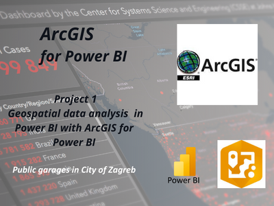 ArcGIS for Power BI - javne garaže arcgis power bi esri power bi