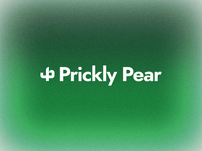 Plant nursery Brand Identity - Prickly Pear branding design figma gradient graphic design green identity logo logo design minimal nursery plant visual design