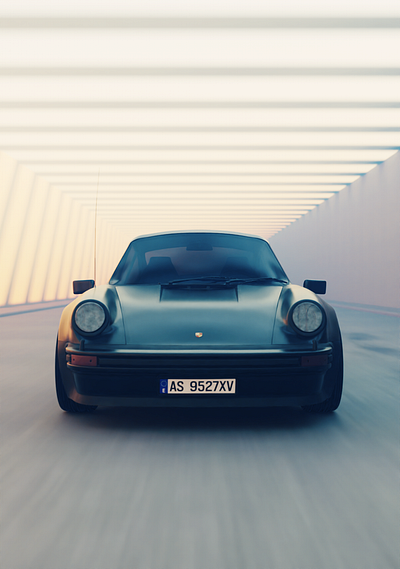 Porsche 3d animation blender branding graphic design motion graphics rendering ui