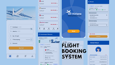 Flight Booking System ui