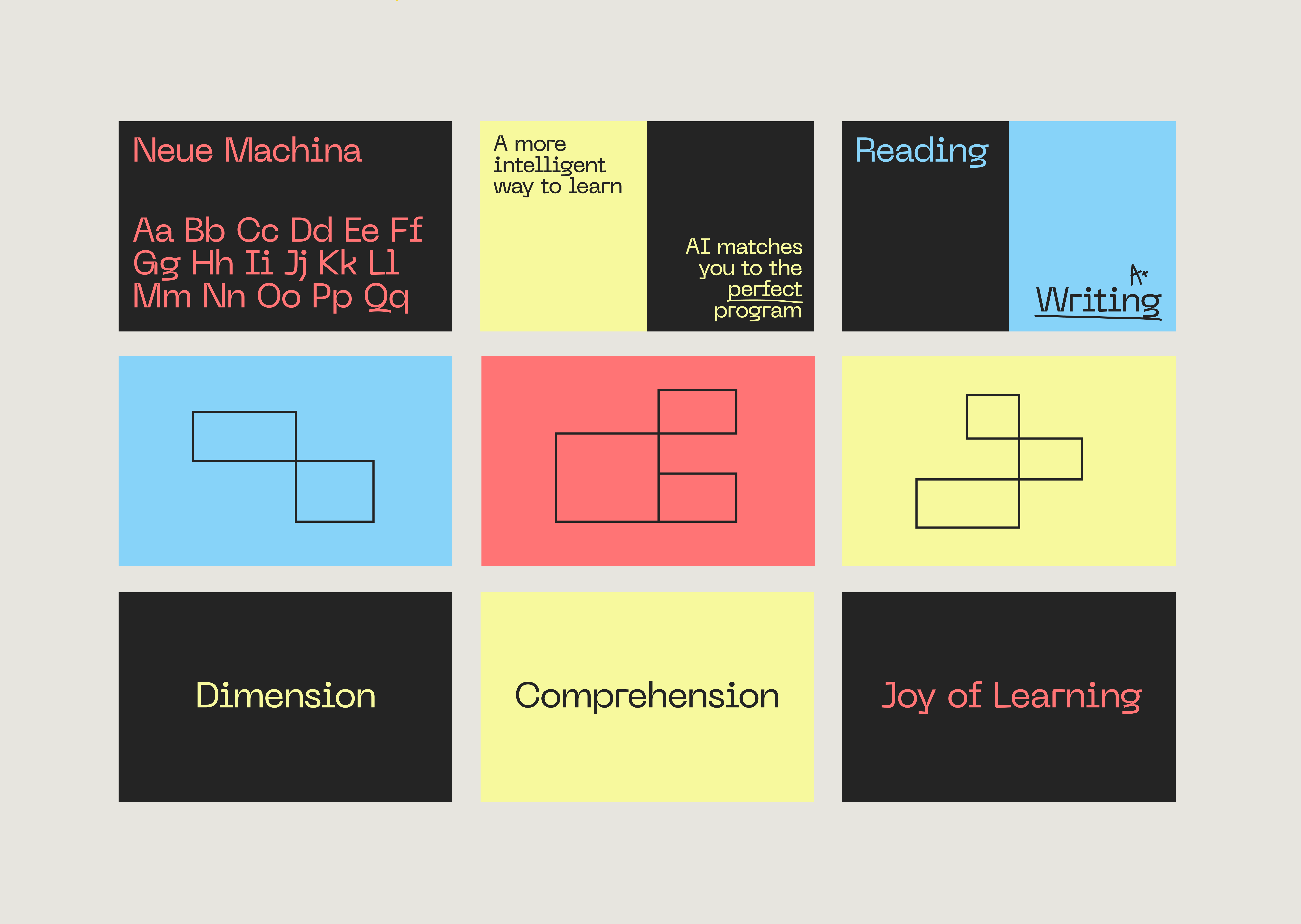 Pagemaster Brand Guide bold brand guide bright flat grid grid system guidelines illustration layout logo type typography vector