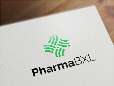 PharmaBXL Logo Design branding design graphic design logo typography vector