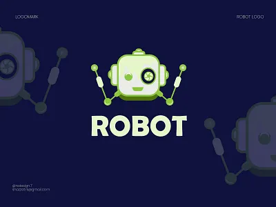 Logo, Logo Design, Modern Logo, Robot Logo applogo branding creativelogo design gamelogo graphic design illustration logo logoconcept logodesign logoroom logosidea logotype modernlogo robot tech technology ui ux vector