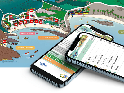 Guia comercial - Litoral do Cabo app guide travel