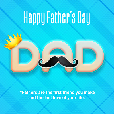 Happy Father's Day Social Media Post Design design facebook post fathers day graphic design happy fathers day instagram post social social media post