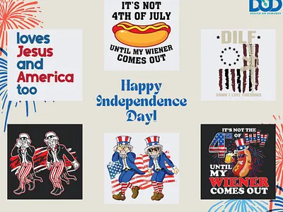 INDEPENDENCE DAY DESIGN designondemands funnyindependence hotdoglover