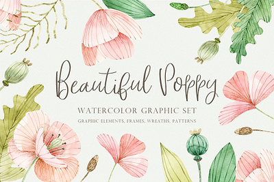 Beautiful Poppy app branding design graphic design illustration logo typography ui ux vector