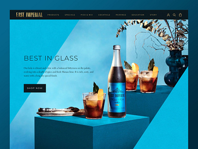 East Imperial Website design website