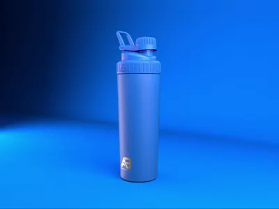 AeroBottle Cryo Video Animation aerobottle after effects animation bottle cinema 4d hydration insulated shaker cup sport water bottle