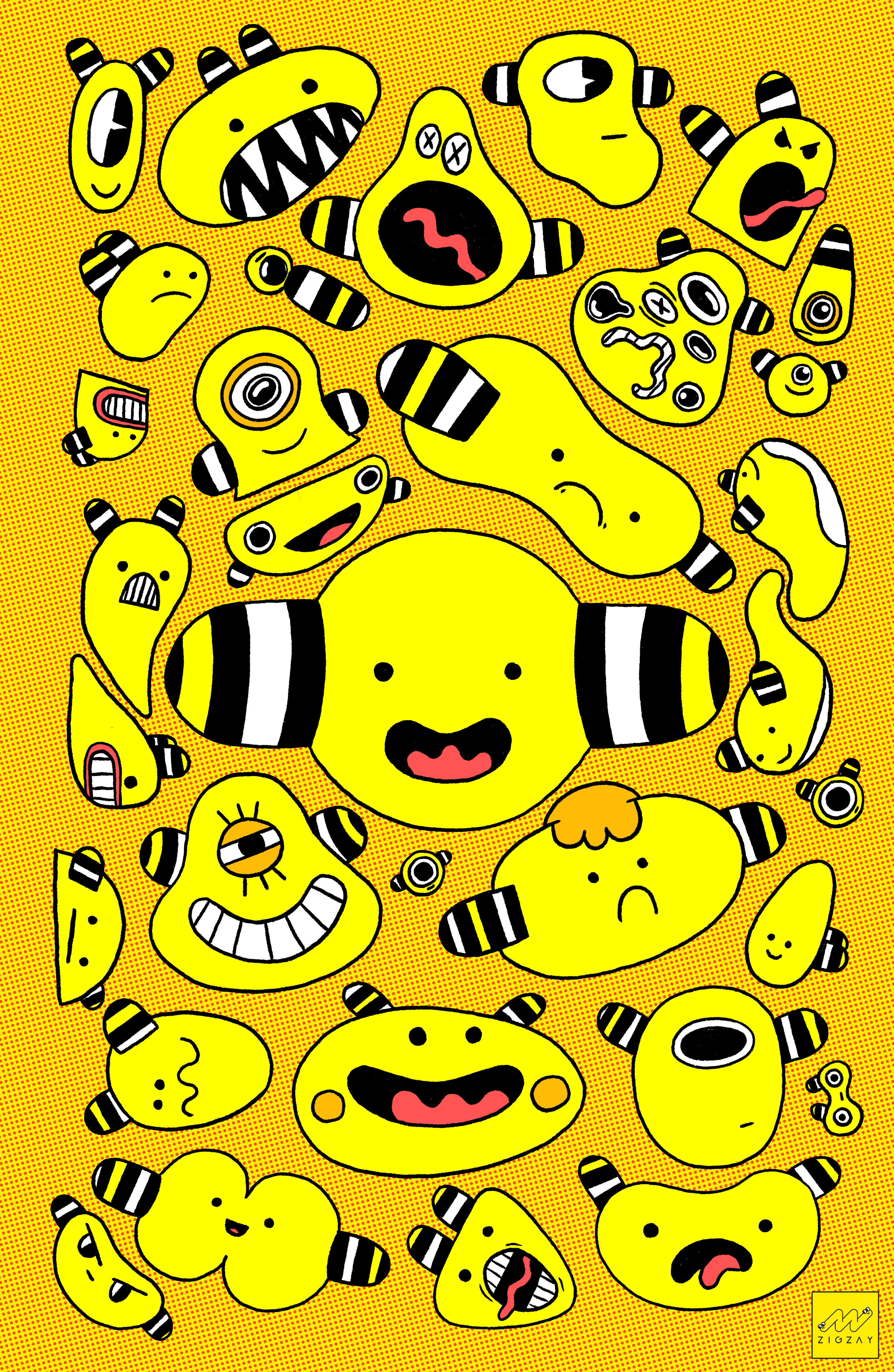 Globee character design comic fanzine graphic design illustration installation packaging design print storytelling