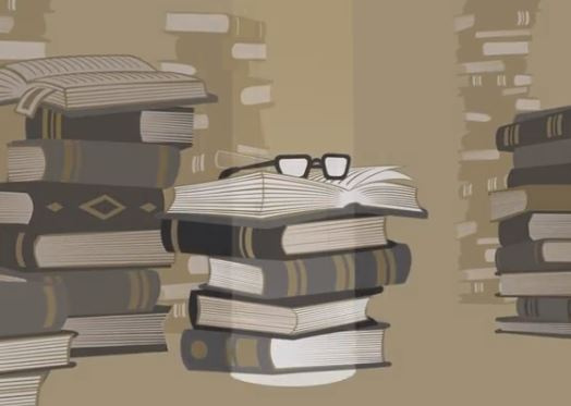 The Library- Discover. Learn. Connect. animation branding design graphic design illustration logo motion graphics vector