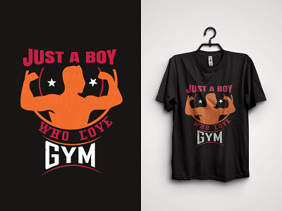 GYM Lover T-Shirt Design designinsprition fitgoals tshirtdesigntrends