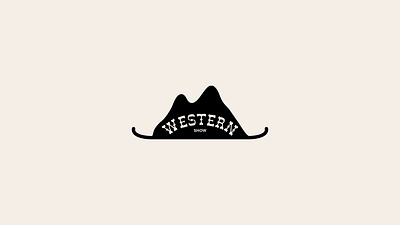 Hat + mountain logo america black branding cowboy creative design graphic design hat illustration logo logofolio mark mountain nature portfolio retro show vector west western