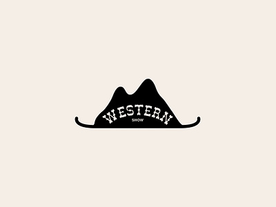 Hat + mountain logo america black branding cowboy creative design graphic design hat illustration logo logofolio mark mountain nature portfolio retro show vector west western