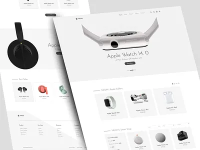 NEOM - eCommerce Landing Page [ animation e commerce design e commerce shop e shop ecommerce ecommerce store ecommerce website ecommerceweb fashion fashion webdesign gadget landing page marketplace online shop online shopping online store product store uiux web design