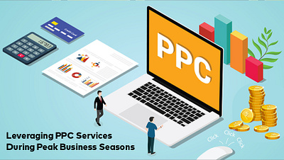 Leveraging PPC Services during Peak Business Seasons graphic design