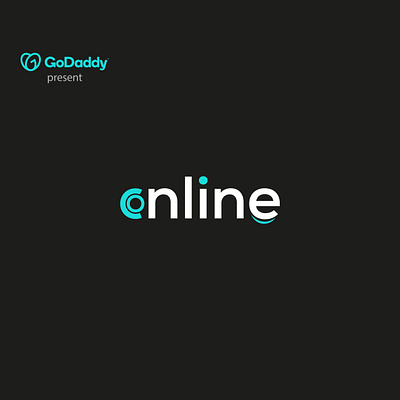 Logo for .Online, 10th anniversary with GoDaddy, logo design 10years online godaddy godday shoutout logo logo costum logo create logo design