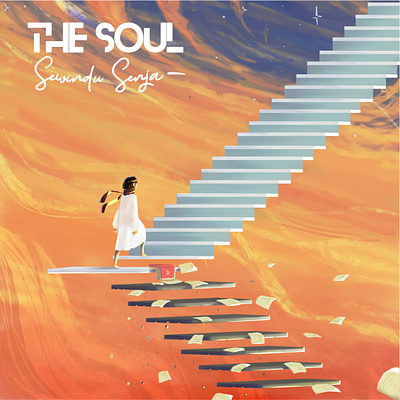 Sewindu Senja - Cover Illustration album cover cover art music single song