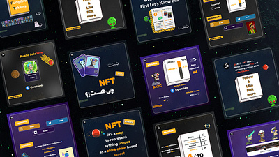 NFT post design creativedesign designinspiration graphic design logo logodesign package design post design social media software box vector