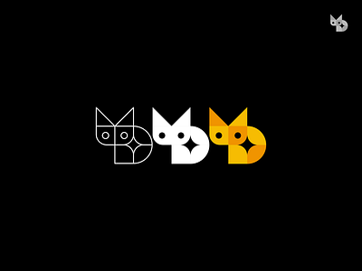 A Cat + Spark_Logo design branding cat cool creative design graphic design icon logo logo design minimal minimalistic simple spark