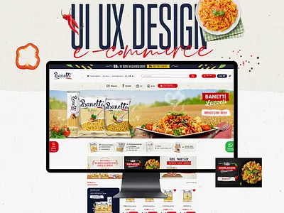 E-Commerce Interface | UI / UX Design | Web Design branding design typography ui ux