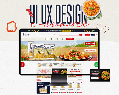 E-Commerce Interface | UI / UX Design | Web Design branding design typography ui ux