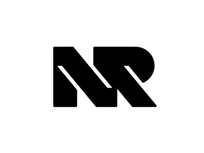 NR V2 branding design letter logo logo design logotype mark monogram nr symbol typography
