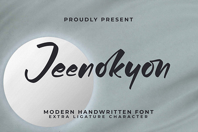 Jeenokyon - Handwritten Script Font luxury