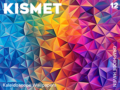 Kaleidoscope Kismet Seamless Repeatable Wallpaper Background contrast design illustration luxurious