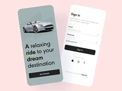 Car Renting Application android app app design auto automotive car car renting car selling design drive ios app design mobie app design motive rent rent your car renting ui