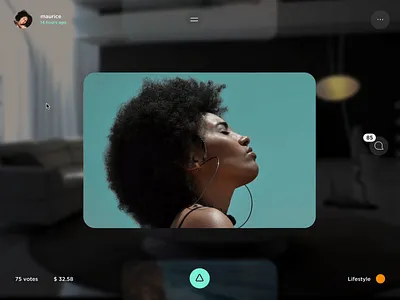 Spatial Social Media 3d animation app apple augmented reality blockchain mixed reality screen design socialmedia spatial ui ui design userinterface virtual reality vision pro web3