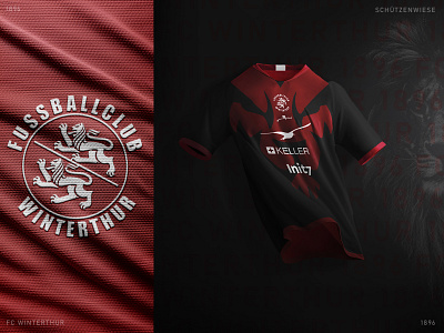 FC Winterthur Trikot - IDEA branding color creative design graphic design photoshop