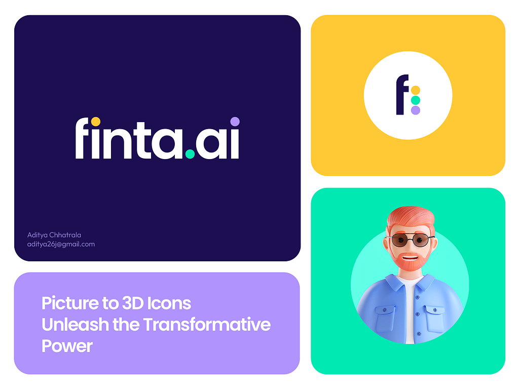 Finta AI logo design, identity, branding by Aditya Chhatrala on Dribbble