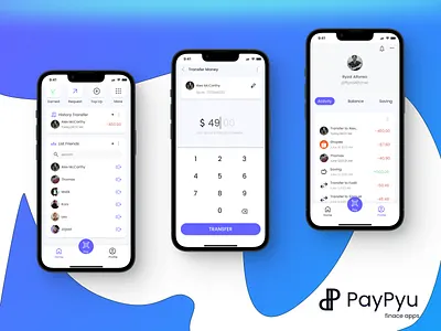 Finance Apps 3d animation branding design graphic design illustration logo ui ux vector