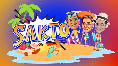 2021 OBB | Sakto! Summer OBB abscbn adobe photoshop after effects branding design dzmm graphic design illustration logo motion graphics philippines teleradyo