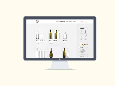 Vinolok, E-commerce ecommerce ui webdesign