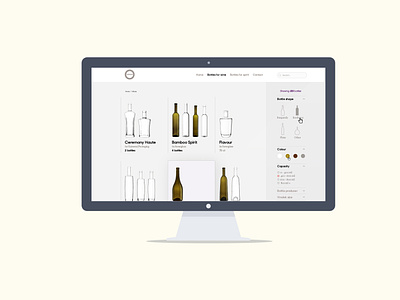 Vinolok, E-commerce ecommerce ui webdesign