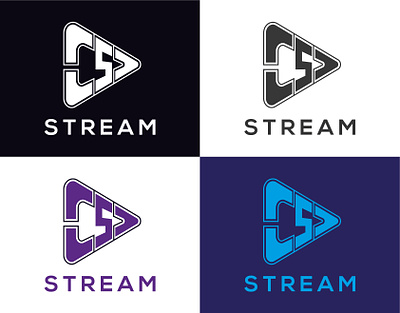 Stream - Play Button + S Logo Design (Unused) best logo branding creative logo logo design logo folio logo type play play button stream stream logo video