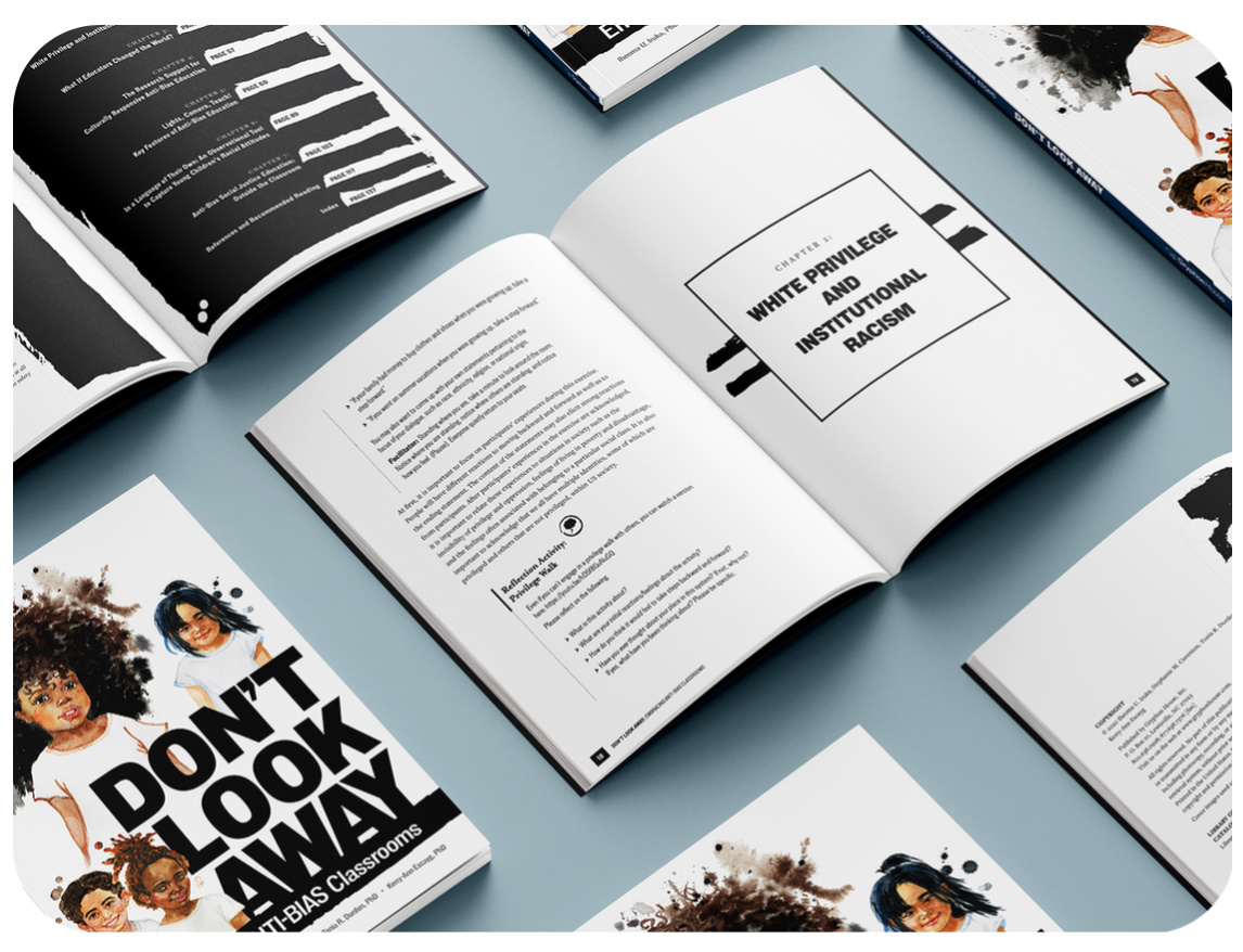 Don’t Look away (book cover & interior design) 7" x 10" 114 by John