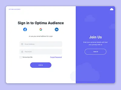 Chrome Extension Sign up / Signin design figma hifi landingpage ui webdesign