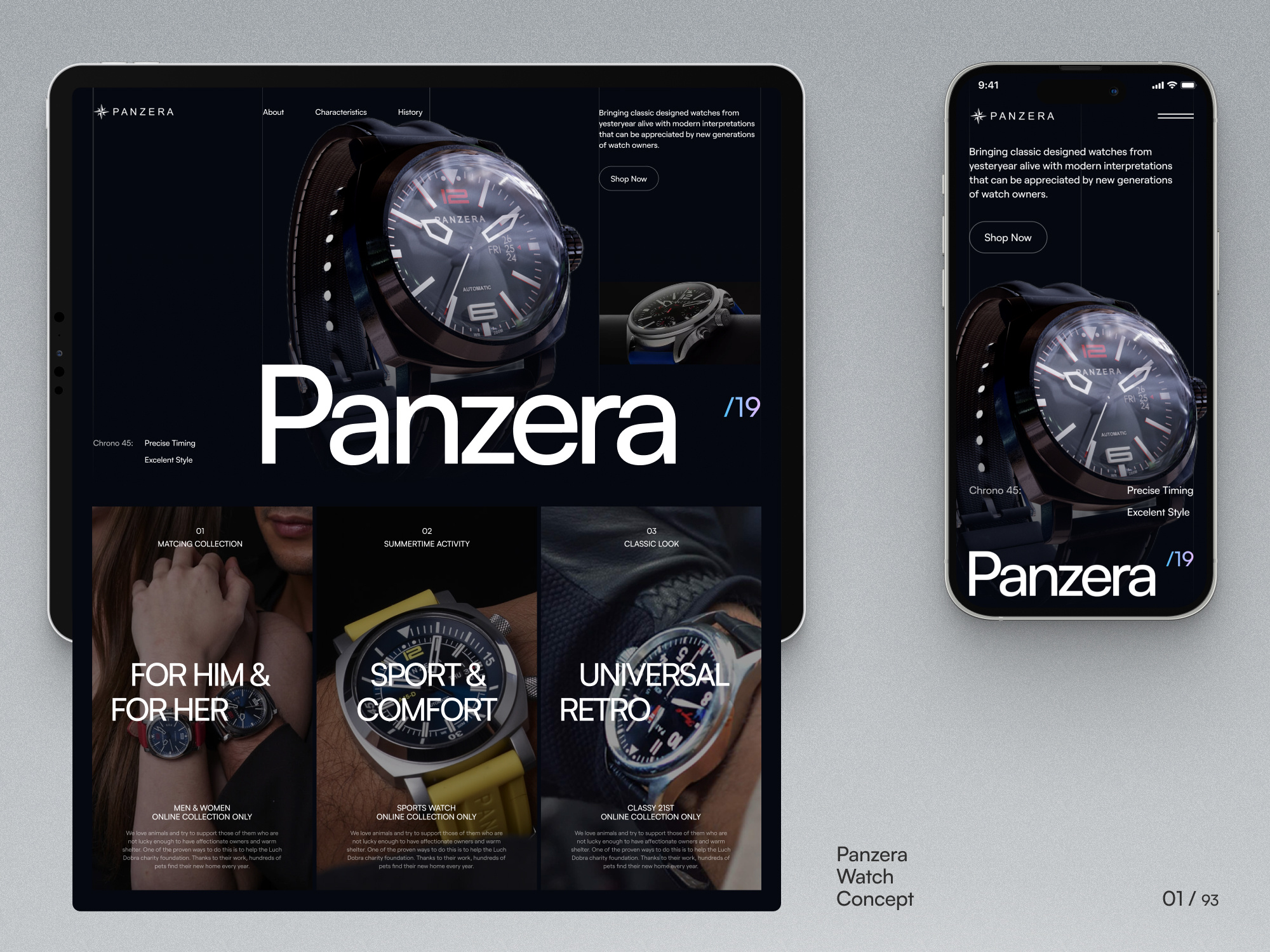 Example of Landing Page Design