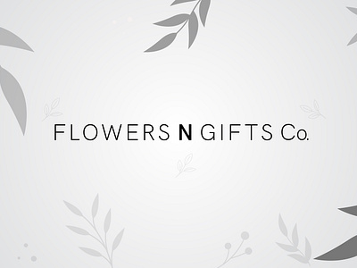 Logo Design - Flowers N Gifts branding graphic design logo