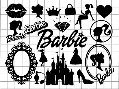 Barbie SVG Files barbie svg files svgbees