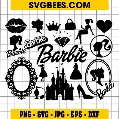 Barbie SVG Files barbie svg files svgbees