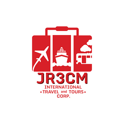 Logo Design | JR3CM Travel and Tours adobe photoshop after effects branding graphic design logo motion graphics