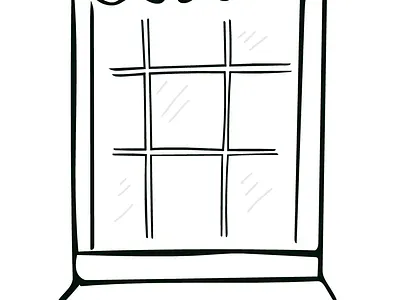 Window adobe branding concept creative design illustration logo ui ux vector