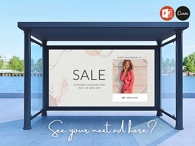 Video Ads for Apparels with Canva & PowerPoint - Download Now! advertising animation graphic design powerpoint template