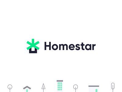 Homestar abstract ai app banking branding data dream family finetch home house illustration logo minimal money payment real estate saas star web