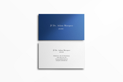 Business card for advocate business business card logo