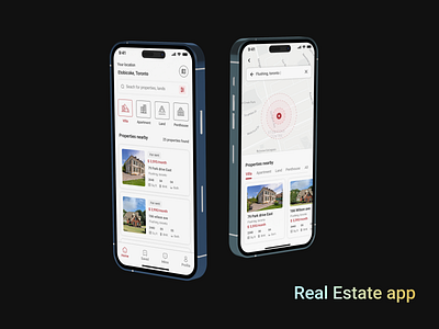 Realtor - Real Estate App ucd ui visual design